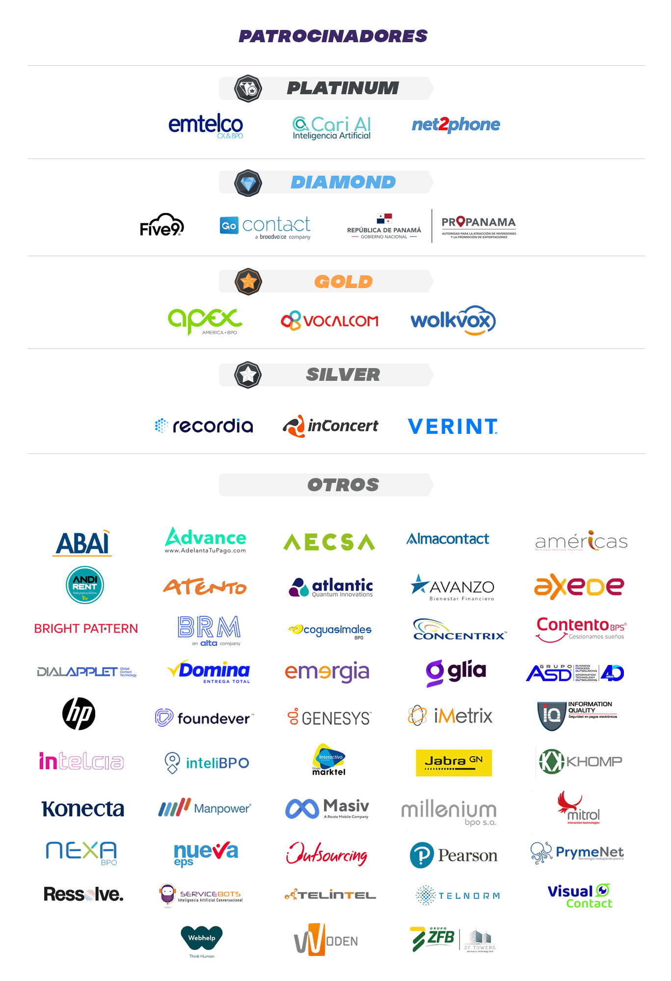 patrocinadores