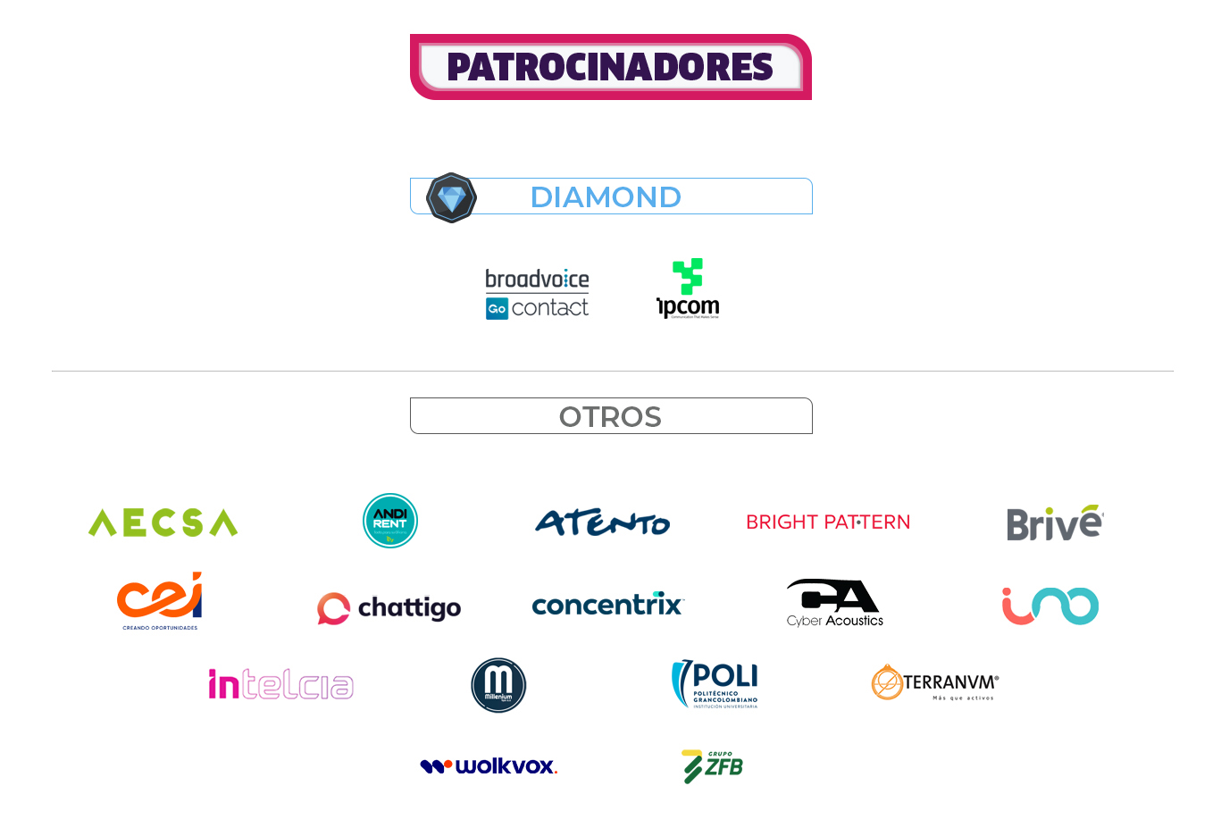 patrocinadores